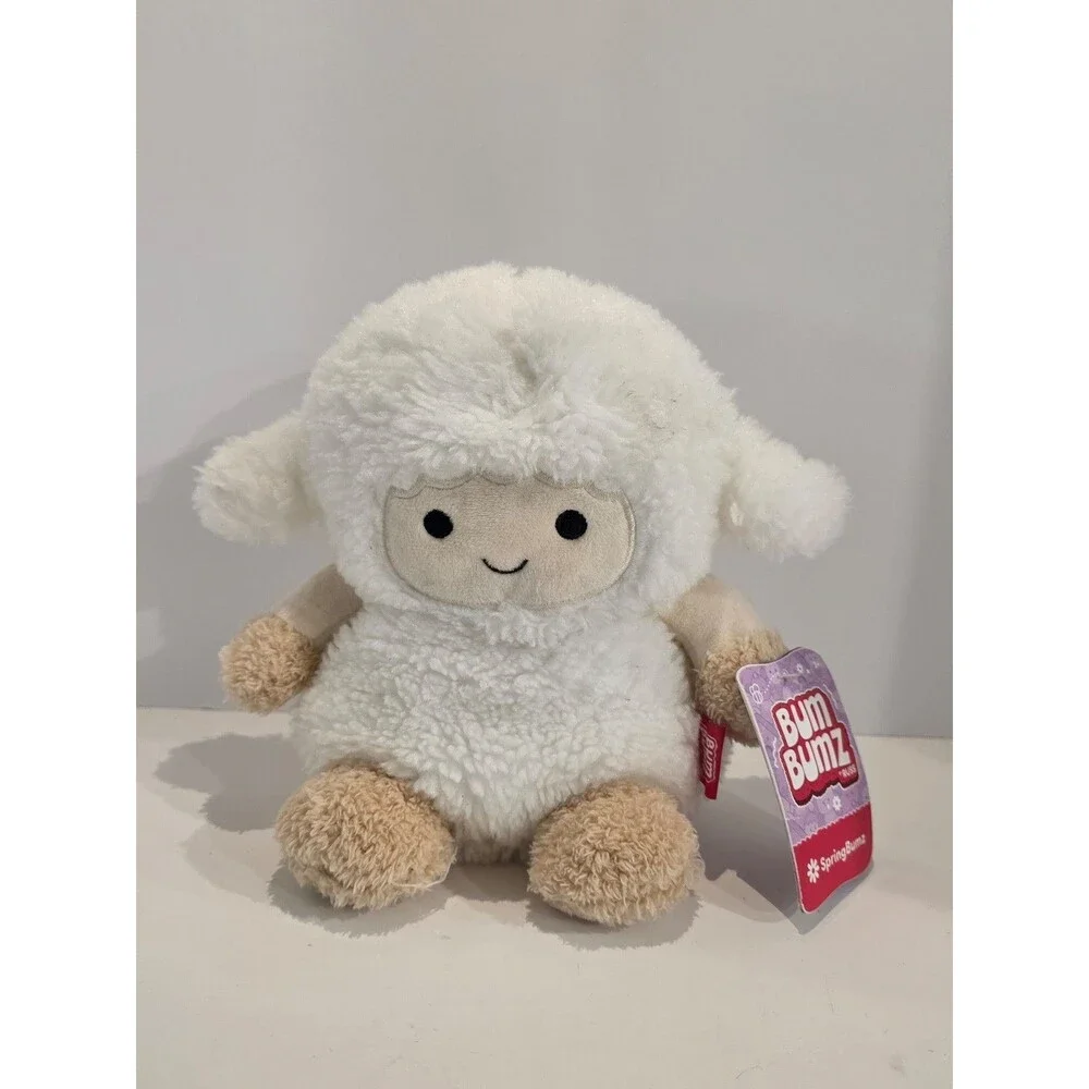 BumBumz by Russ Luv the Lamb 7.5 Inch SpringBumz White Sheep Plush Sensory Toy